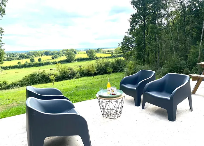 木屋 Le Enchante Avec Vue Panoramique - 10p Sevigny (Orne)