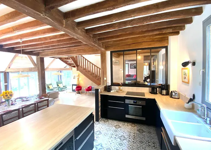 木屋 Le Enchante Avec Vue Panoramique - 10p